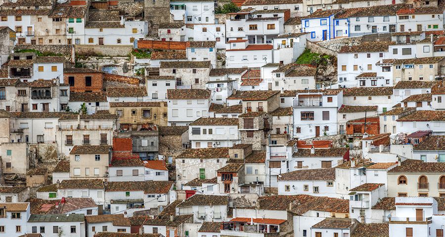 Houses in the historic centre of Alcalá del Júcar
